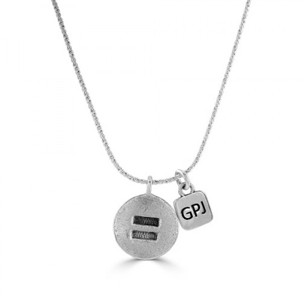   Women's Gay Pride Equality Necklace